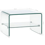 Salontafel Gehard Glas Transparant