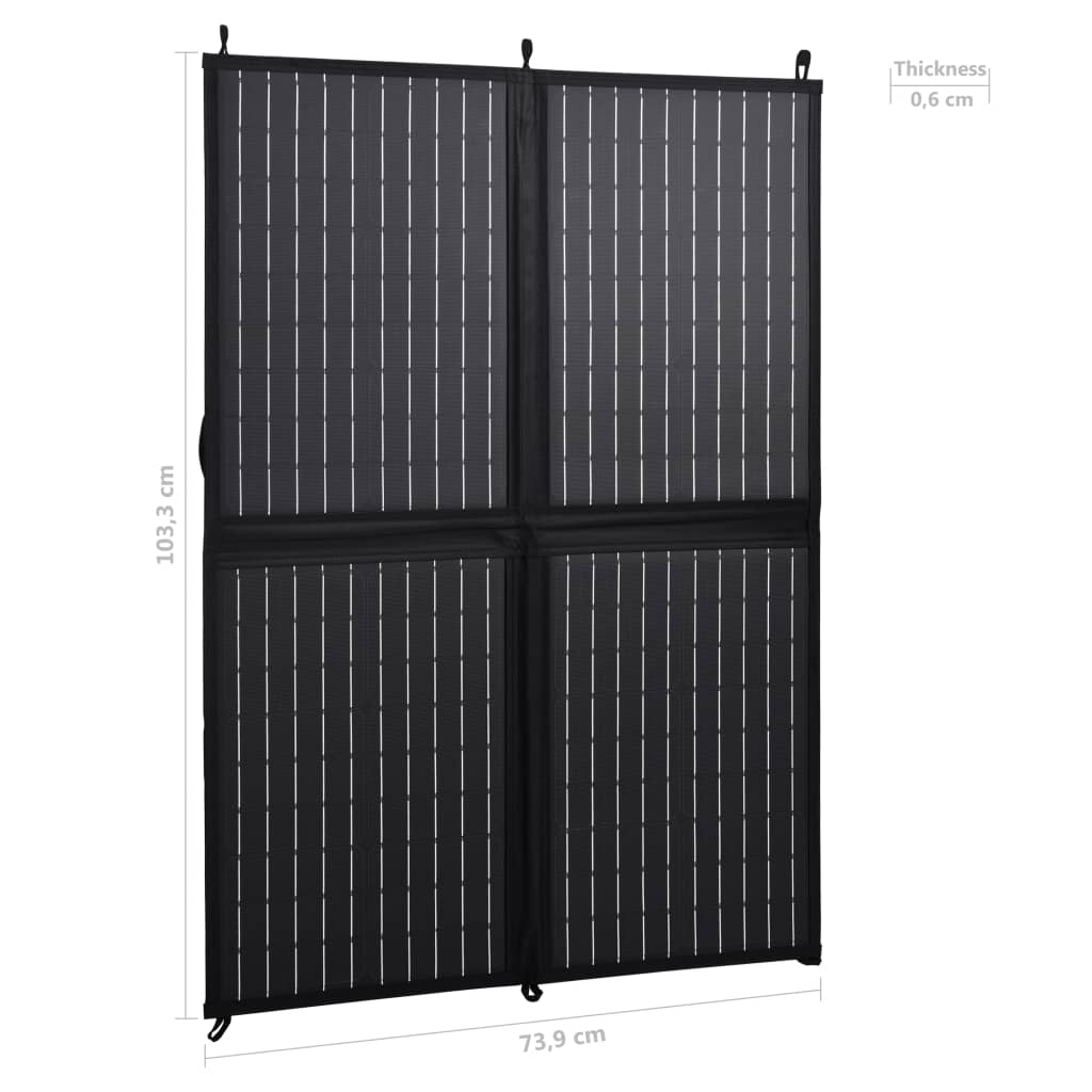 Zonnepaneeloplader Inklapbaar 12 V