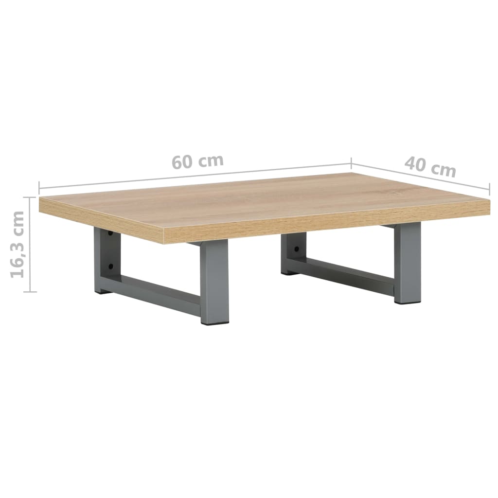 Badkamermeubel 60X40X16,3 Cm Kleurig