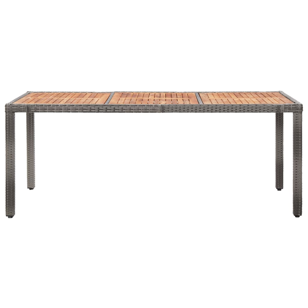 -Delige Tuinset Met Kussens Poly Rattan