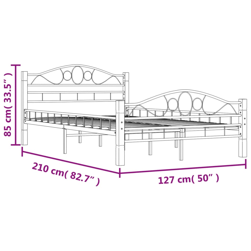 Bedframe Metaal