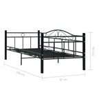 Bedbankframe Metaal 90X200 Cm