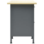 Werkbank 160X60X85 Cm Staal Zwart