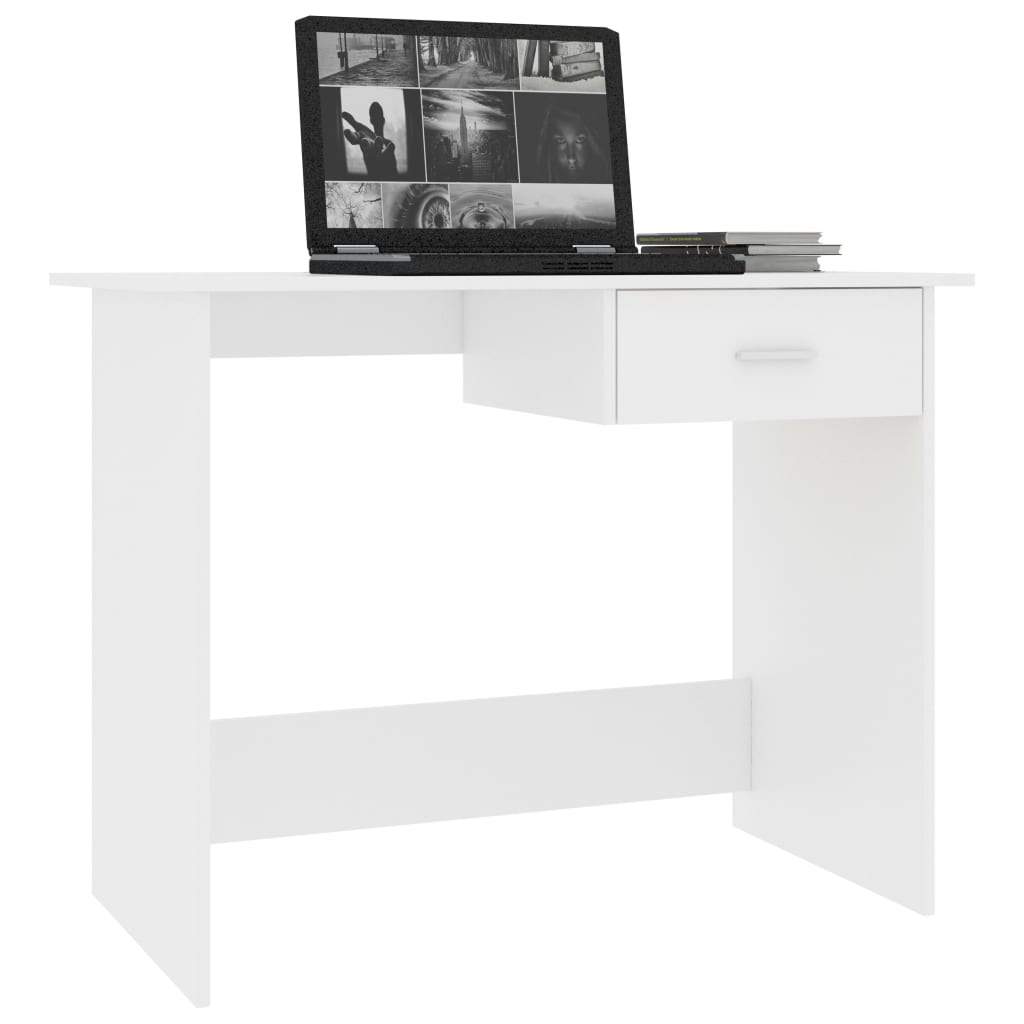 Bureau 100X50X76 Cm Bewerkt Hout