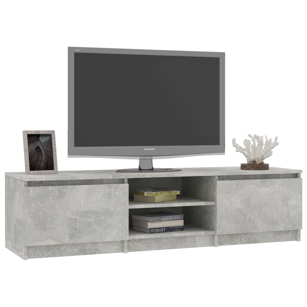 Tv-Meubel 140X40X35,5 Cm Bewerkt Hout