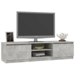 Tv-Meubel 140X40X35,5 Cm Bewerkt Hout