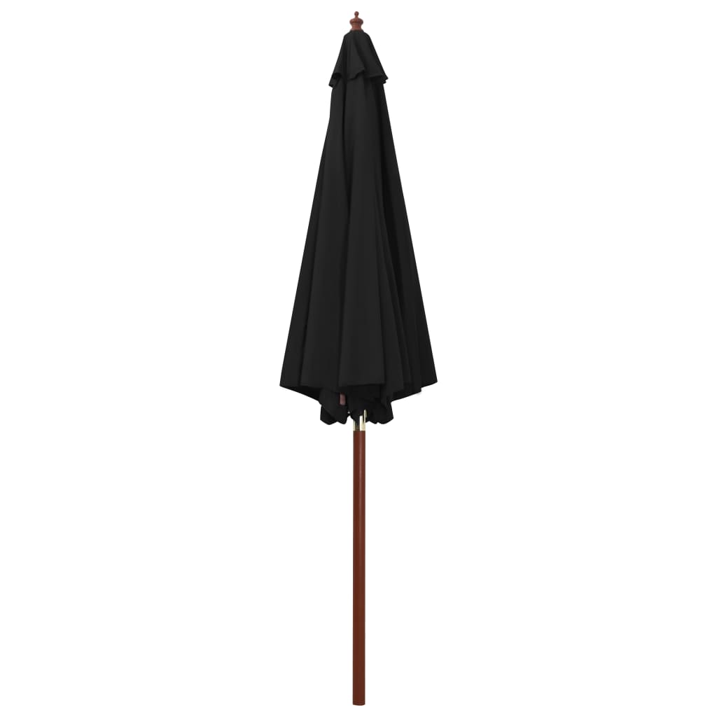 Parasol Met Houten Paal 300X258 Cm