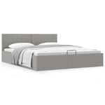 Bedframe Met Hydraulische Opslag Stof