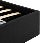 Bedframe Met Opslag En Led Stof