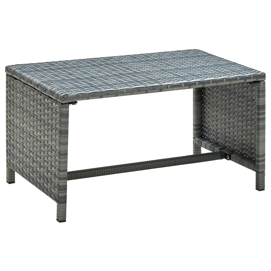 Salontafel 70X40X38 Cm Poly Rattan