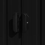 Tuinschuur 257X779X181 Cm Gegalvaniseerd Staal Antracietkleurig