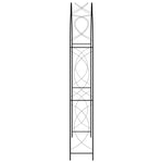 Tuinboog 150X34X240 Cm Ijzer Zwart