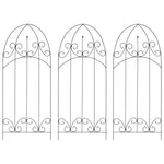 Plantenklimrekken 40X100 Cm Ijzer Zwart