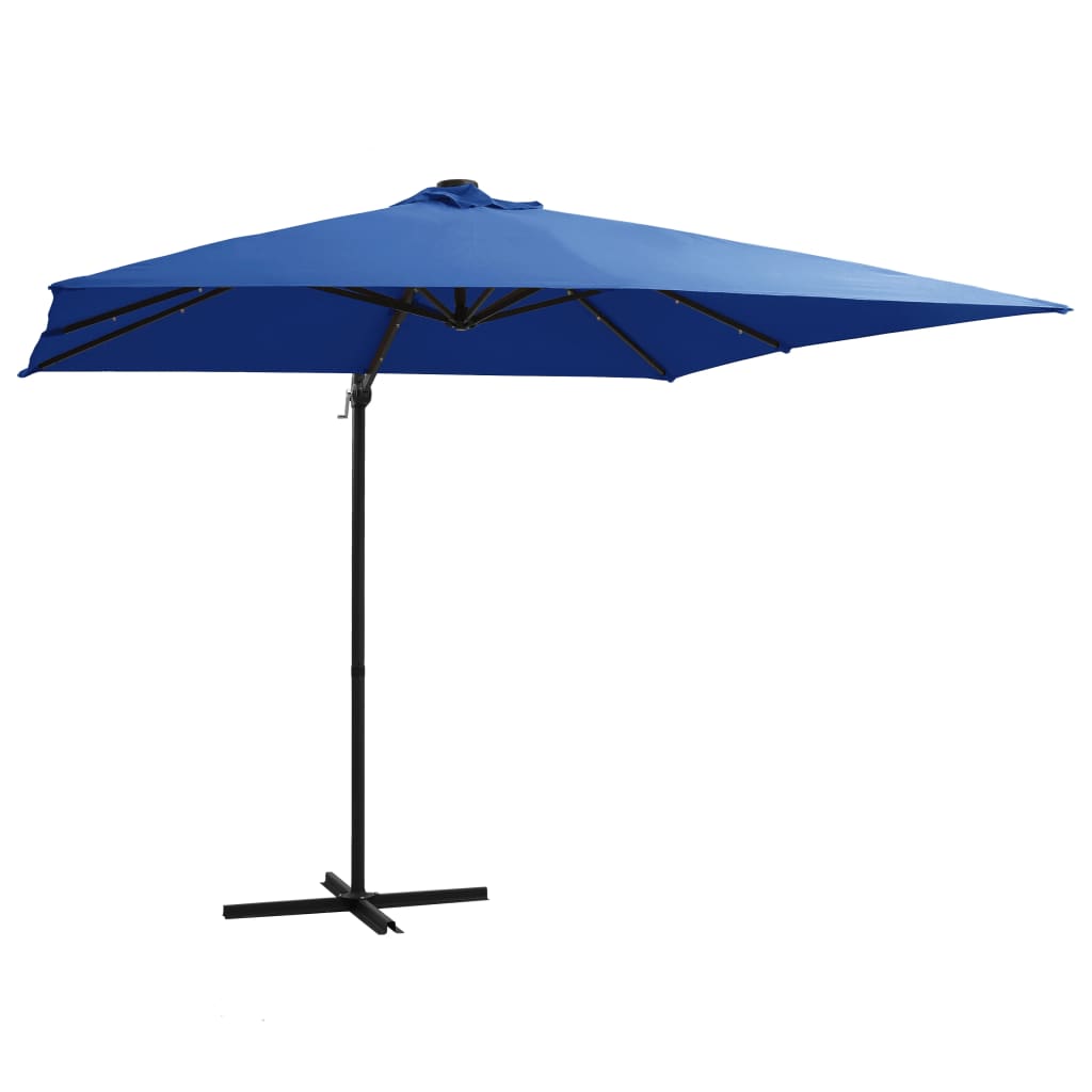 Zweefparasol Met Led-Verlichting Bordeaux