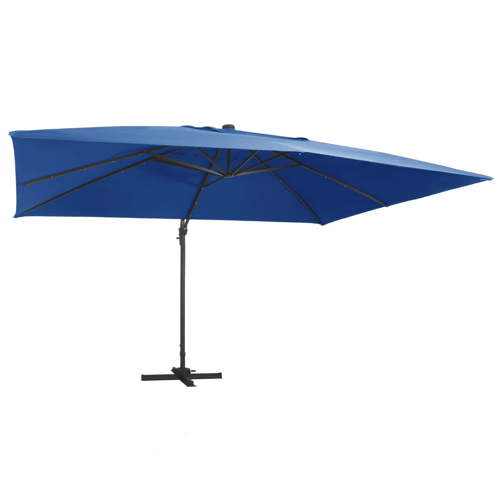 Zweefparasol Met Led-Verlichting 400X300 Cm