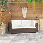 Hoekbanken Met Kussens Poly Rattan