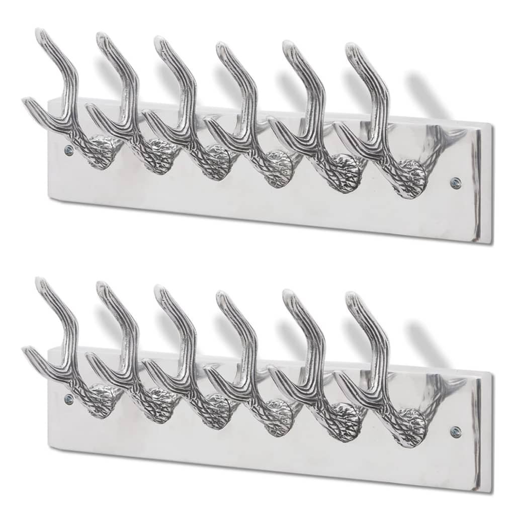 Kapstokken Aluminium Zilverkleurig
