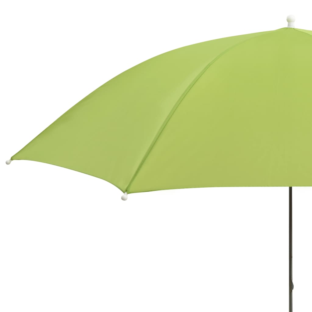 Campingstoelparasols 2 St 105 Cm Groen