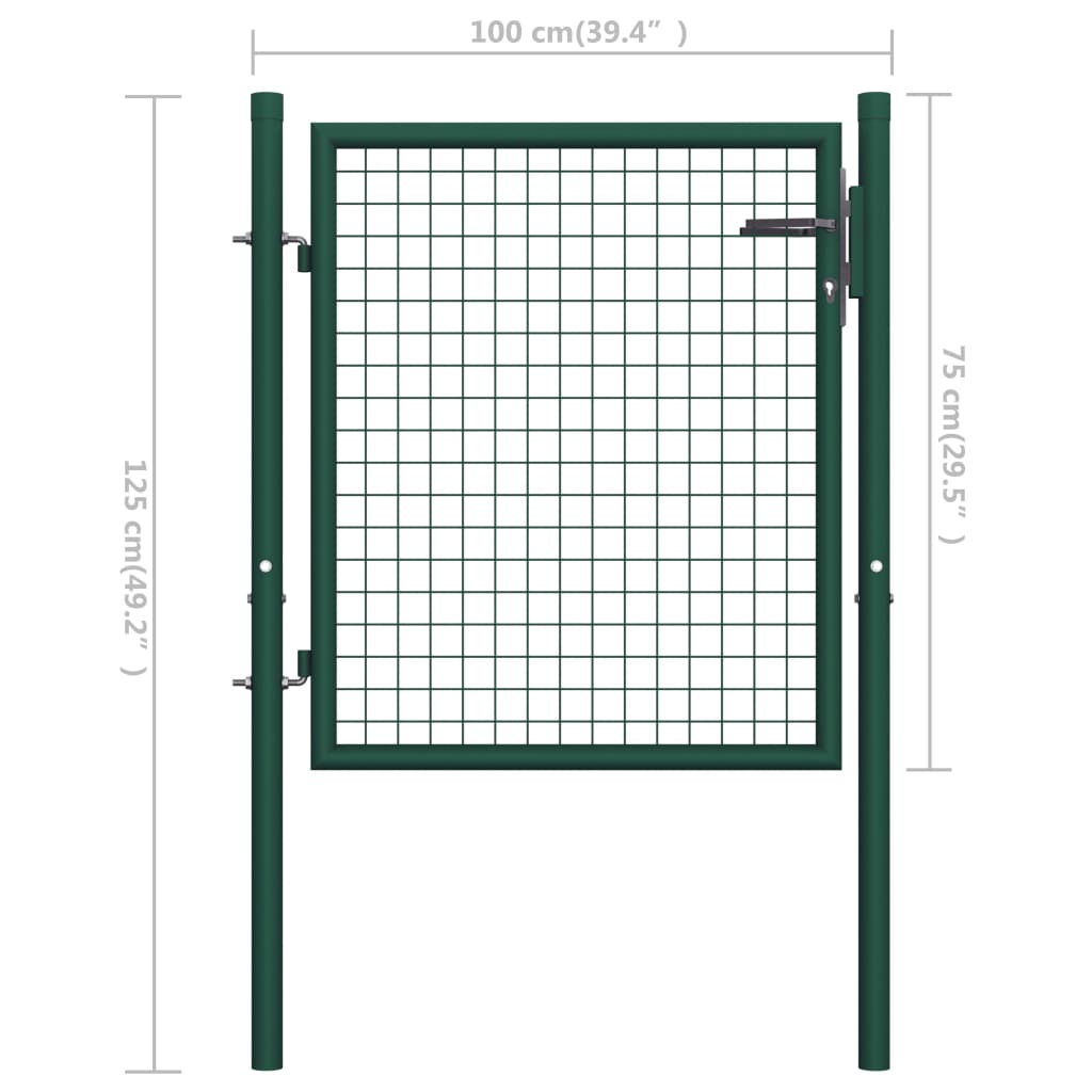 Poort Staal Groen