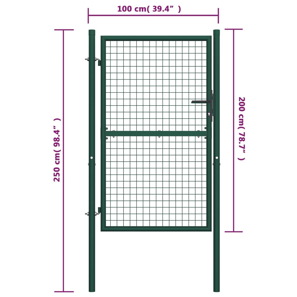 Poort Staal Groen