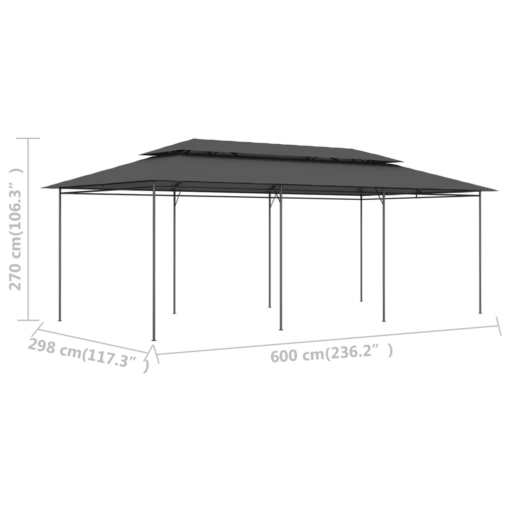 Prieel 600X298X270 Cm