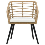 Tuinstoelen Met Kussens Poly Rattan Kleurig