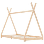Kinderbedframe Massief Grenenhout
