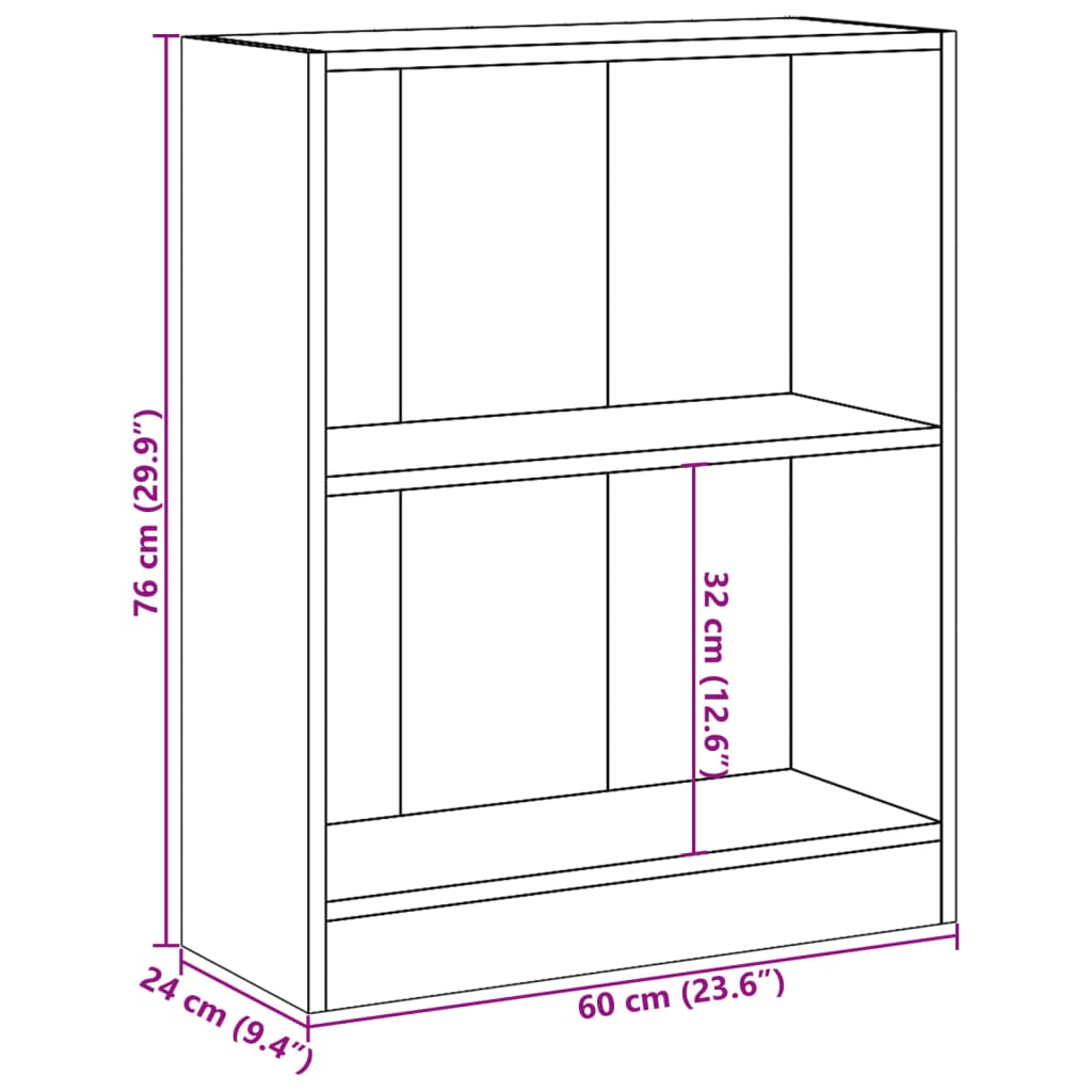 Boekenkast Bewerkt Hout Wit