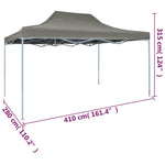 Partytent Inklapbaar 3X4 M Staal