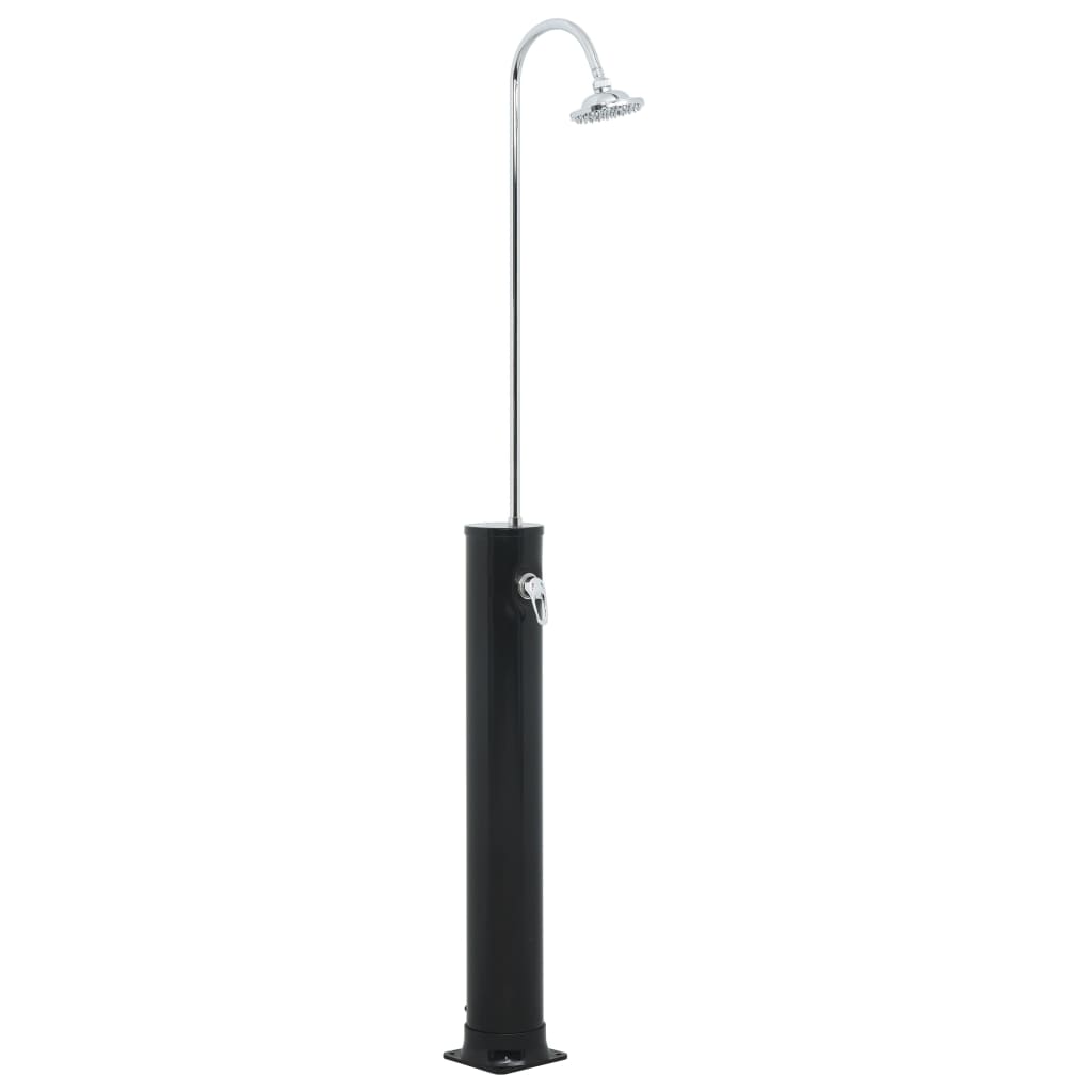 Solardouche 20 L 214 Cm Zwart