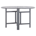 5-Delige Tuinset Massief Acaciahout Grijs