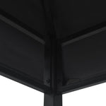 Barbecue Paviljoen 240X150X255 Cm Staal Antraciet