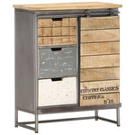 Dressoir 60X30X70 Cm Massief Mangohout Rood