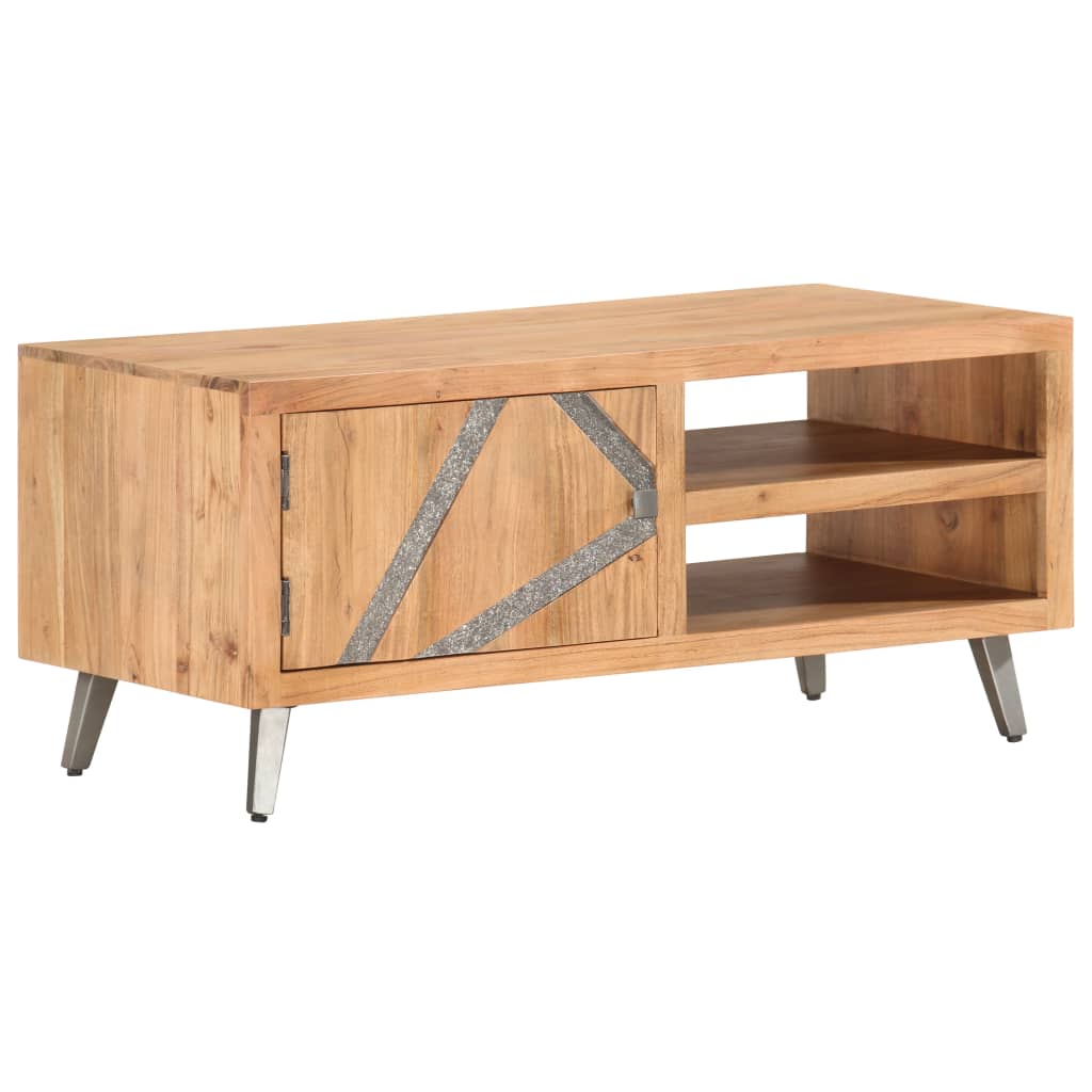 Salontafel 90X45X40 Cm Massief Acaciahout