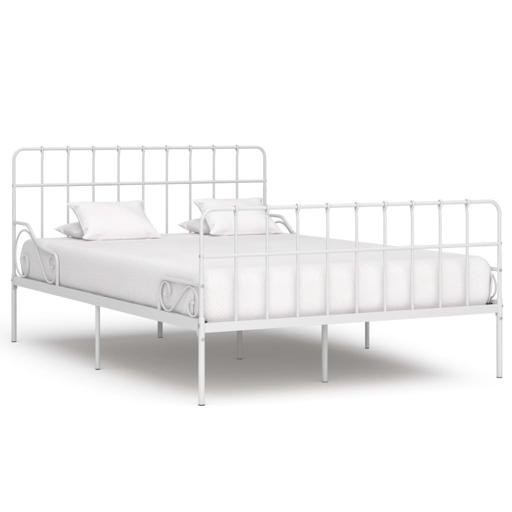 Bedframe Met Lattenbodem Metaal