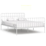 Bedframe Met Lattenbodem Metaal