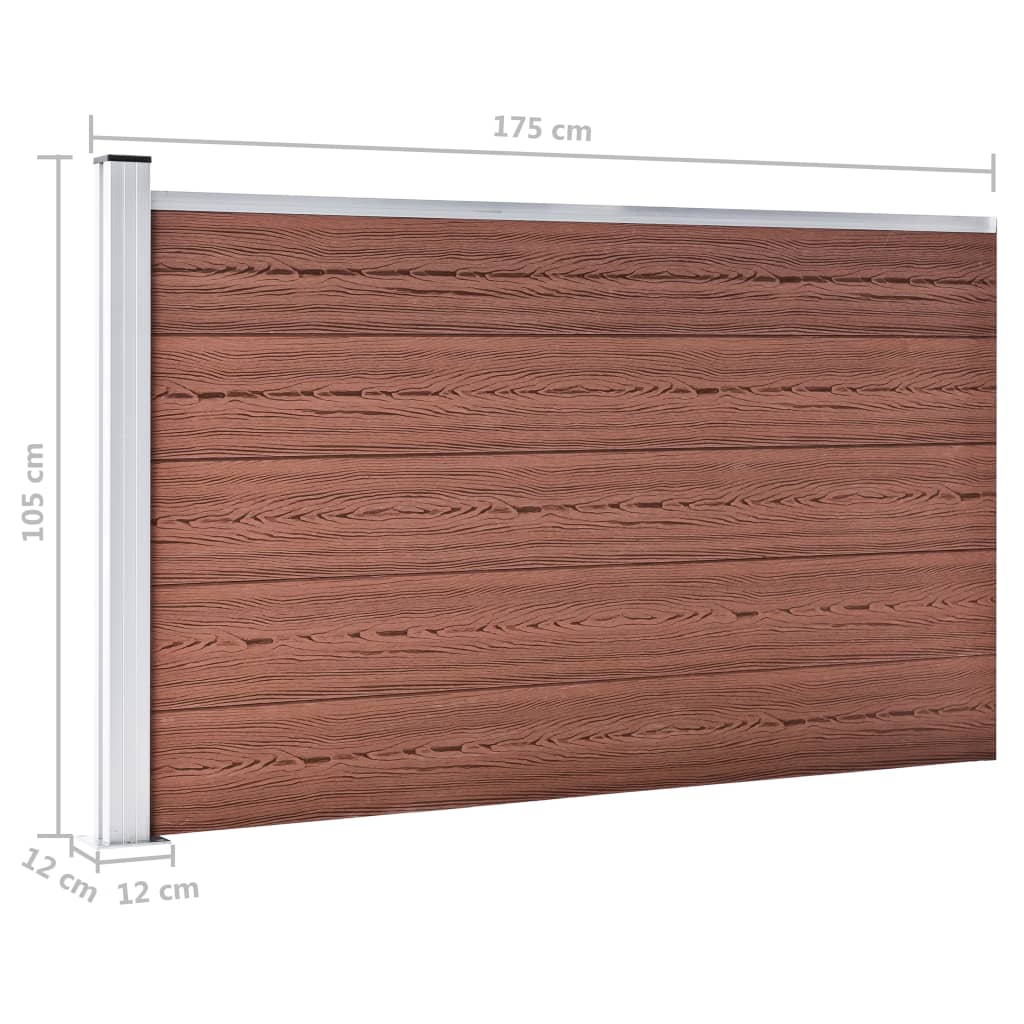 Schutting 175X105 Cm Hkc