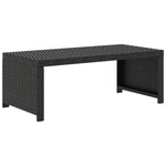 -Delige Loungeset Met Kussens Poly Rattan
