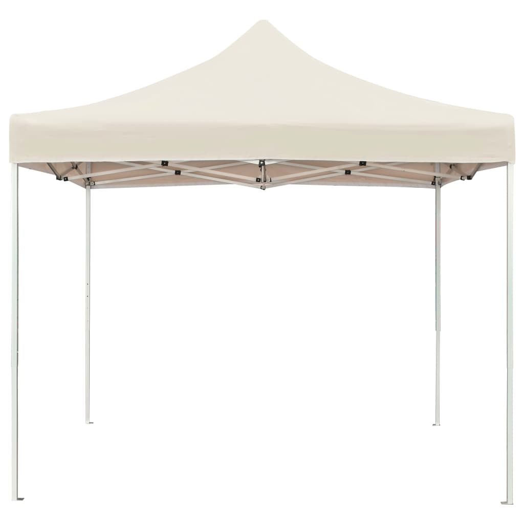 Partytent Professioneel Inklapbaar 2X2 M Aluminium Crème