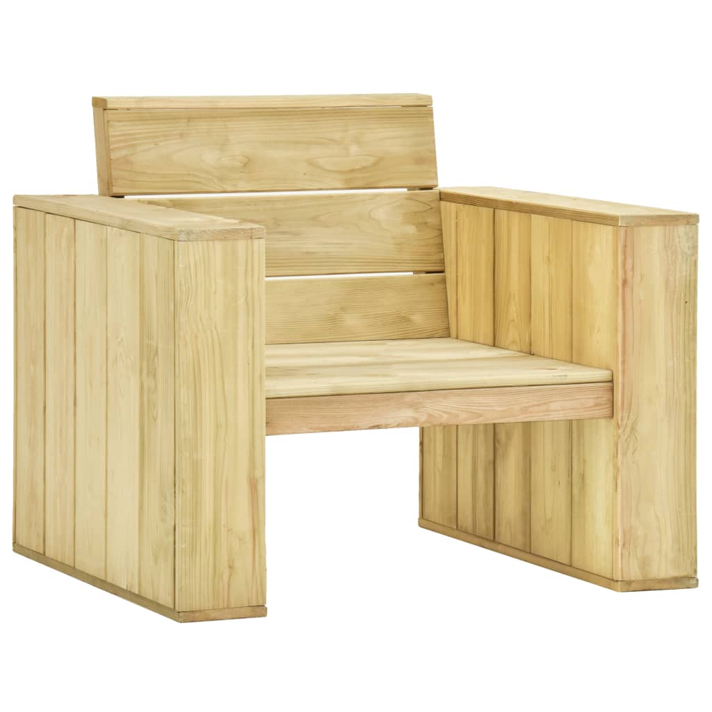 Tuinstoelen 89X76X76 Cm Geïmpregneerd Grenenhout