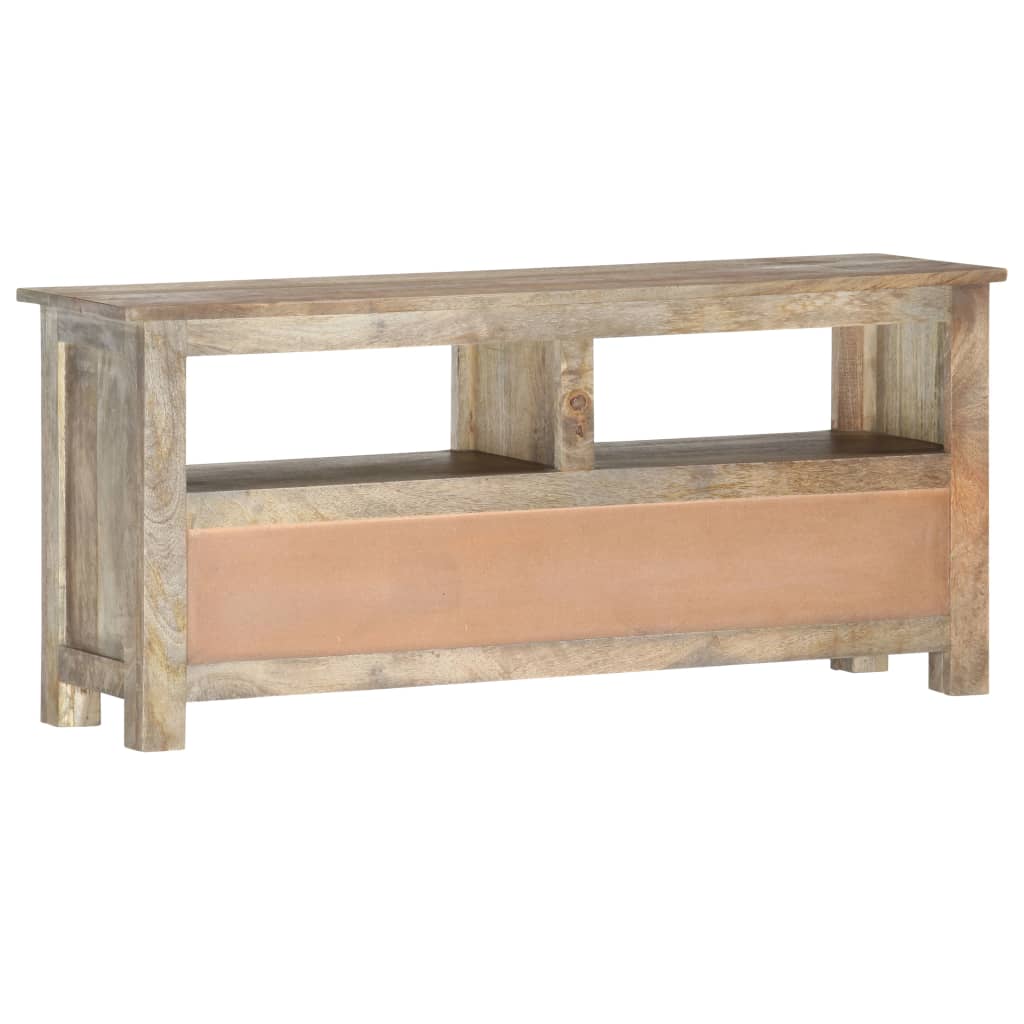 Tv-Meubel 110X30X50 Cm Massief Mangohout