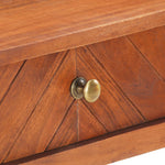 Wandkast 110X40X76 Cm Massief Acaciahout