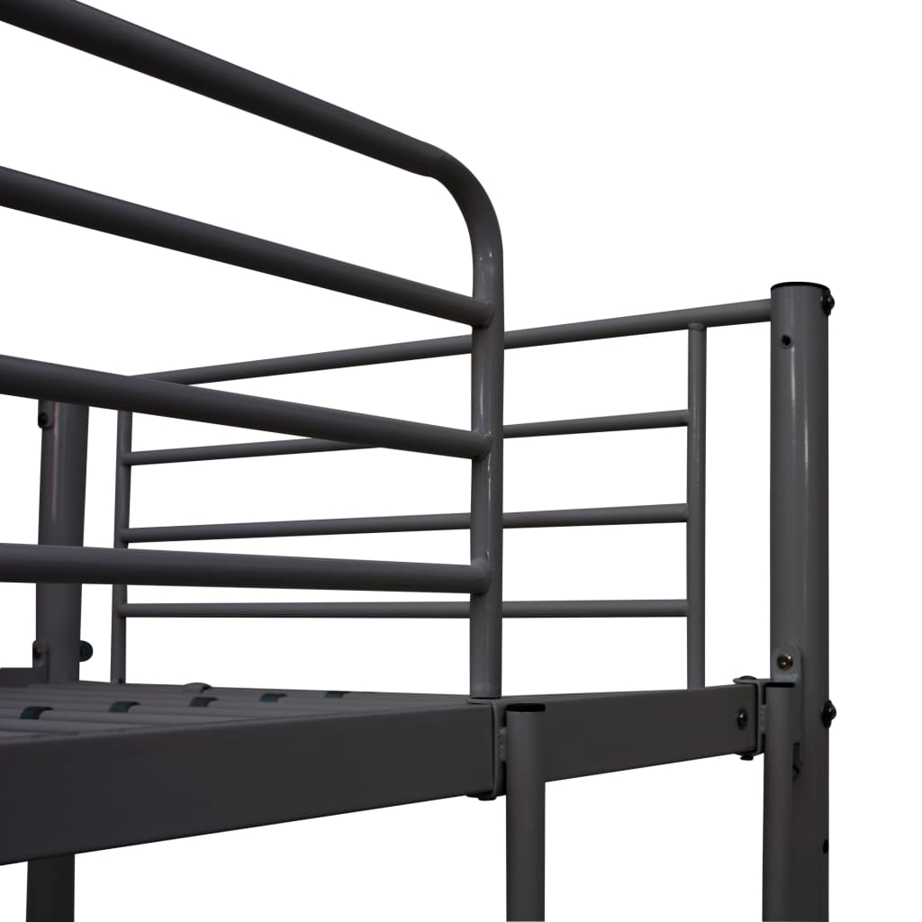 Stapelbedframe Met Tafel Metaal