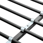 Stapelbedframe Met Tafel Metaal