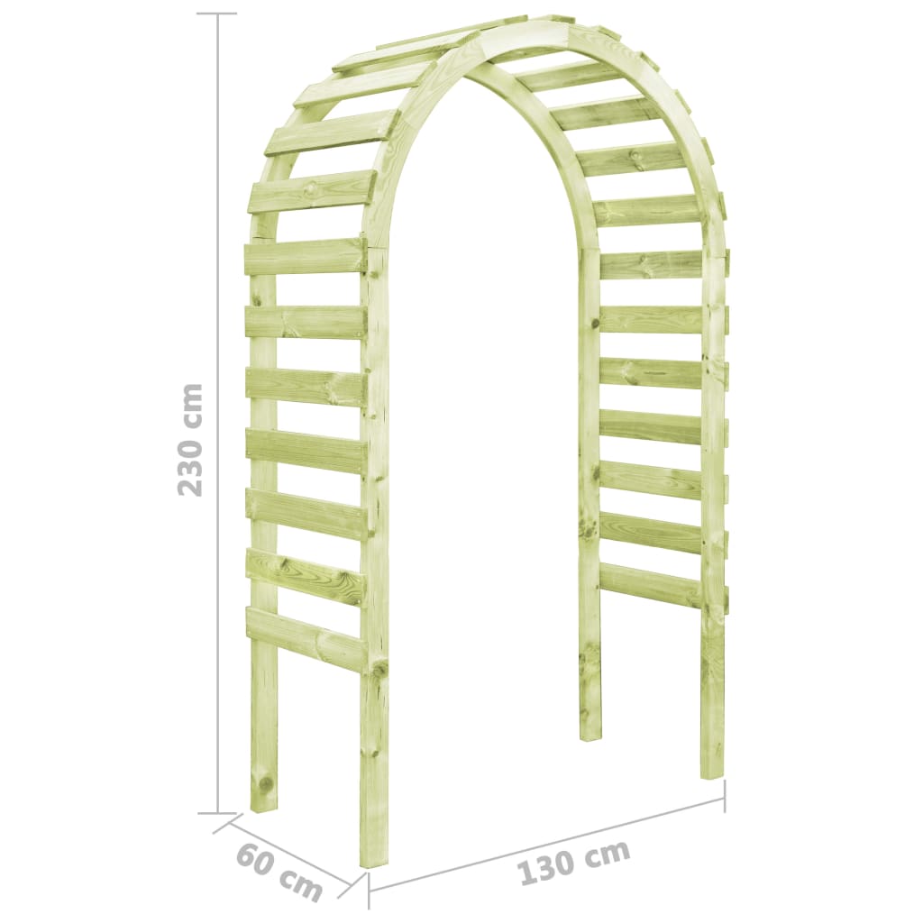 Pergola 30X60X230 Cm Geïmpregrd Grenenhout