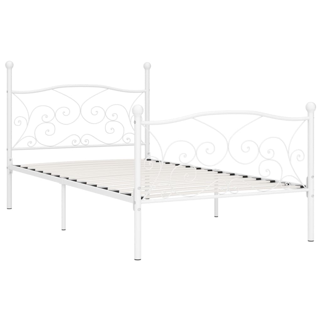 Bedframe Met Lattenbodem Metaal