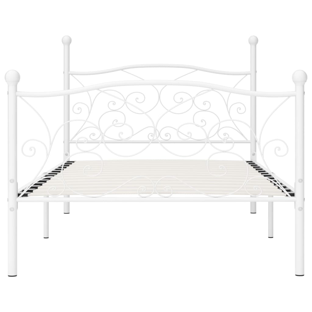 Bedframe Met Lattenbodem Metaal