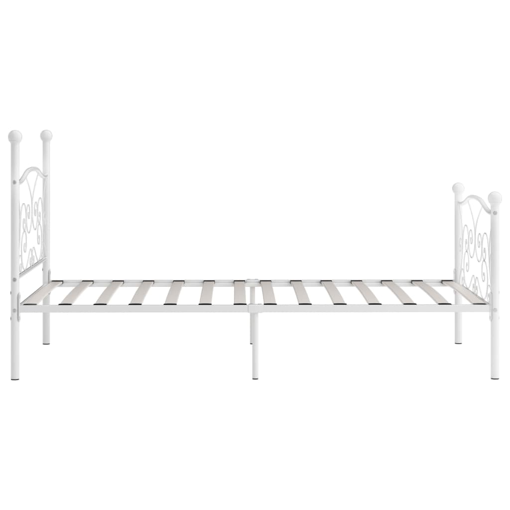 Bedframe Met Lattenbodem Metaal