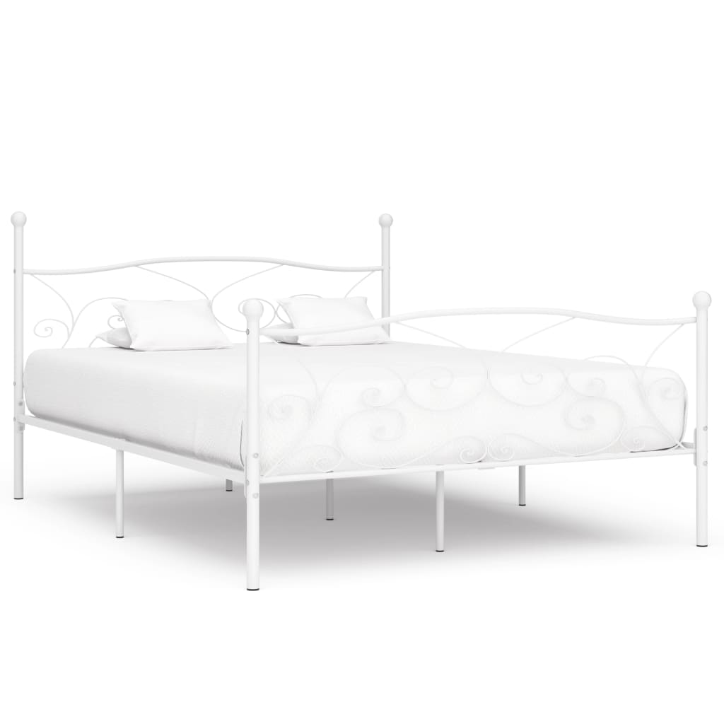 Bedframe Met Lattenbodem Metaal