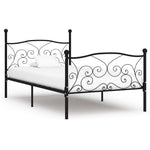 Bedframe Met Lattenbodem Metaal